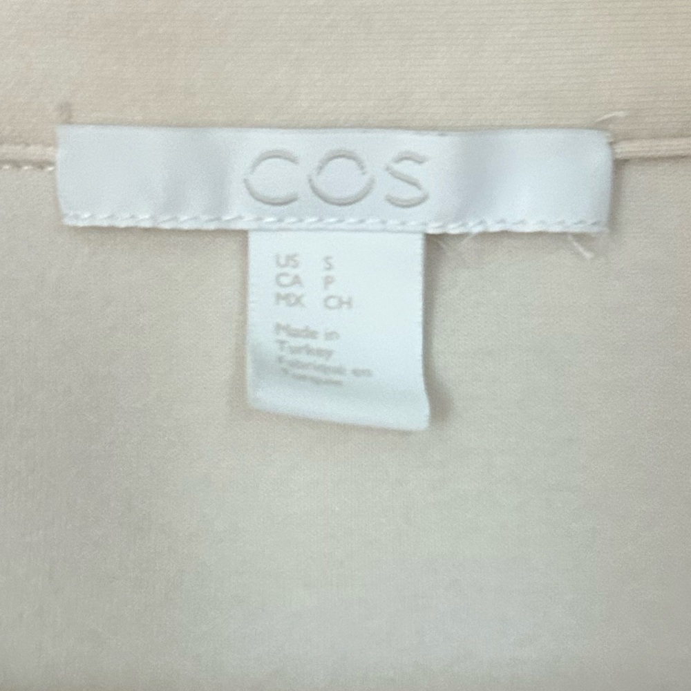 COS Cream scuba Dress size small - Picture 5 of 5